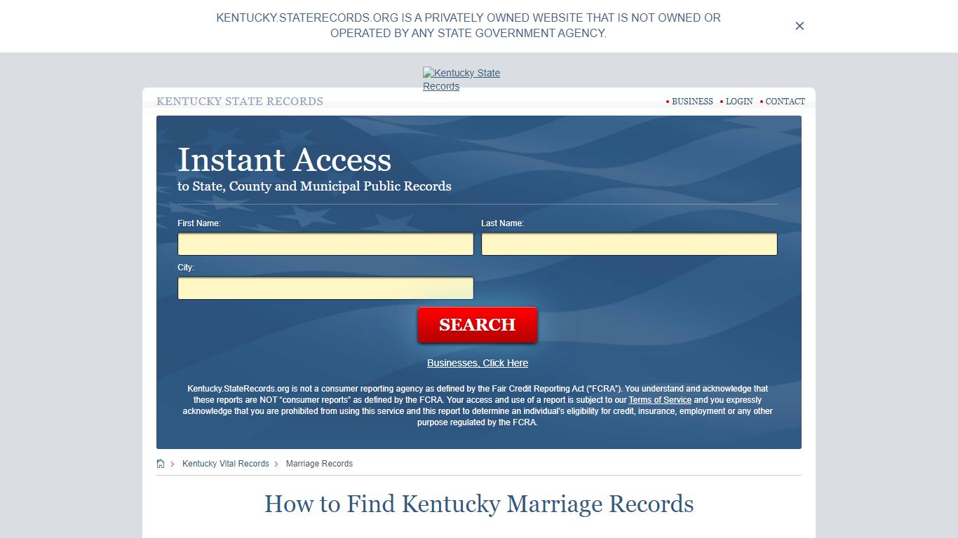 How to Find Kentucky Marriage Records